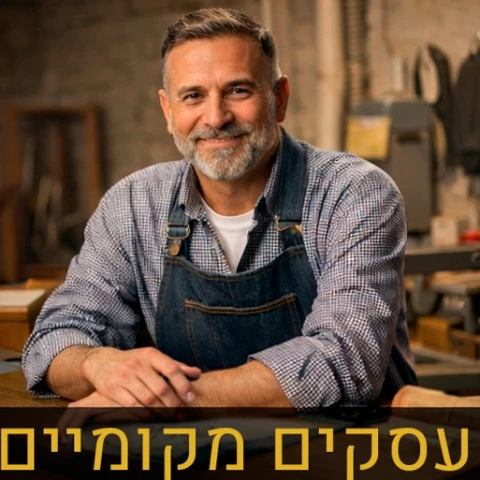 בעל עסק מקומי בסדנה - דוגמה לכרטיס ביקור דיגיטלי לעסק קטן