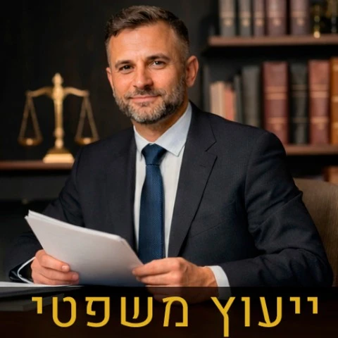יועץ משפטי במשרד - דוגמה לכרטיס ביקור דיגיטלי לעורך דין