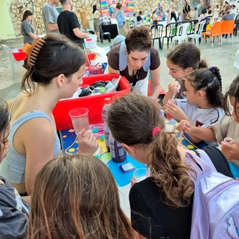 פעילות מדעית חווייתית לילדים במסגרת יאסא צפון - מרכז המצוינות האזורי בקריית שמונה